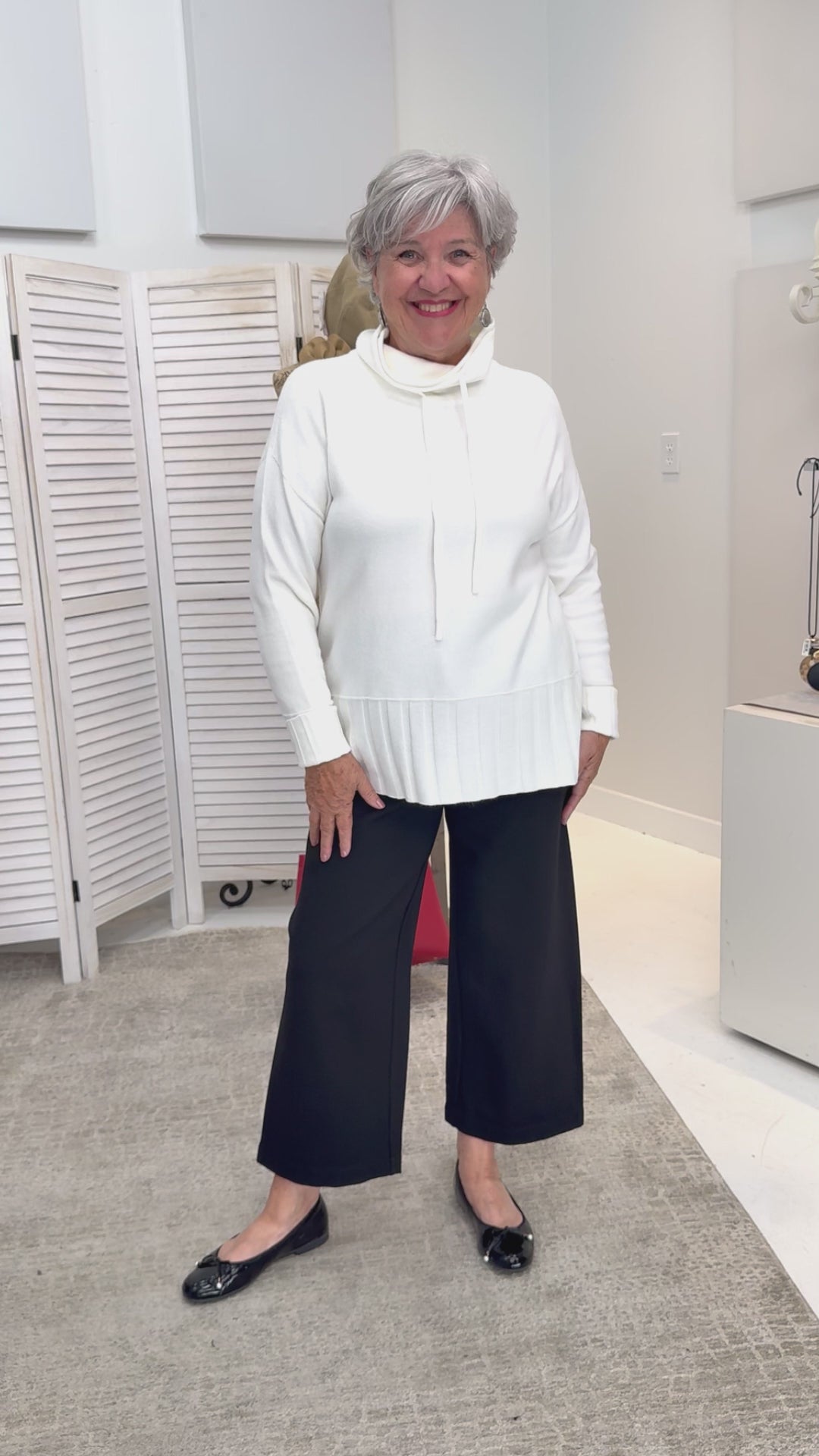 Renuar - Cowl Neck Sweater - SALE