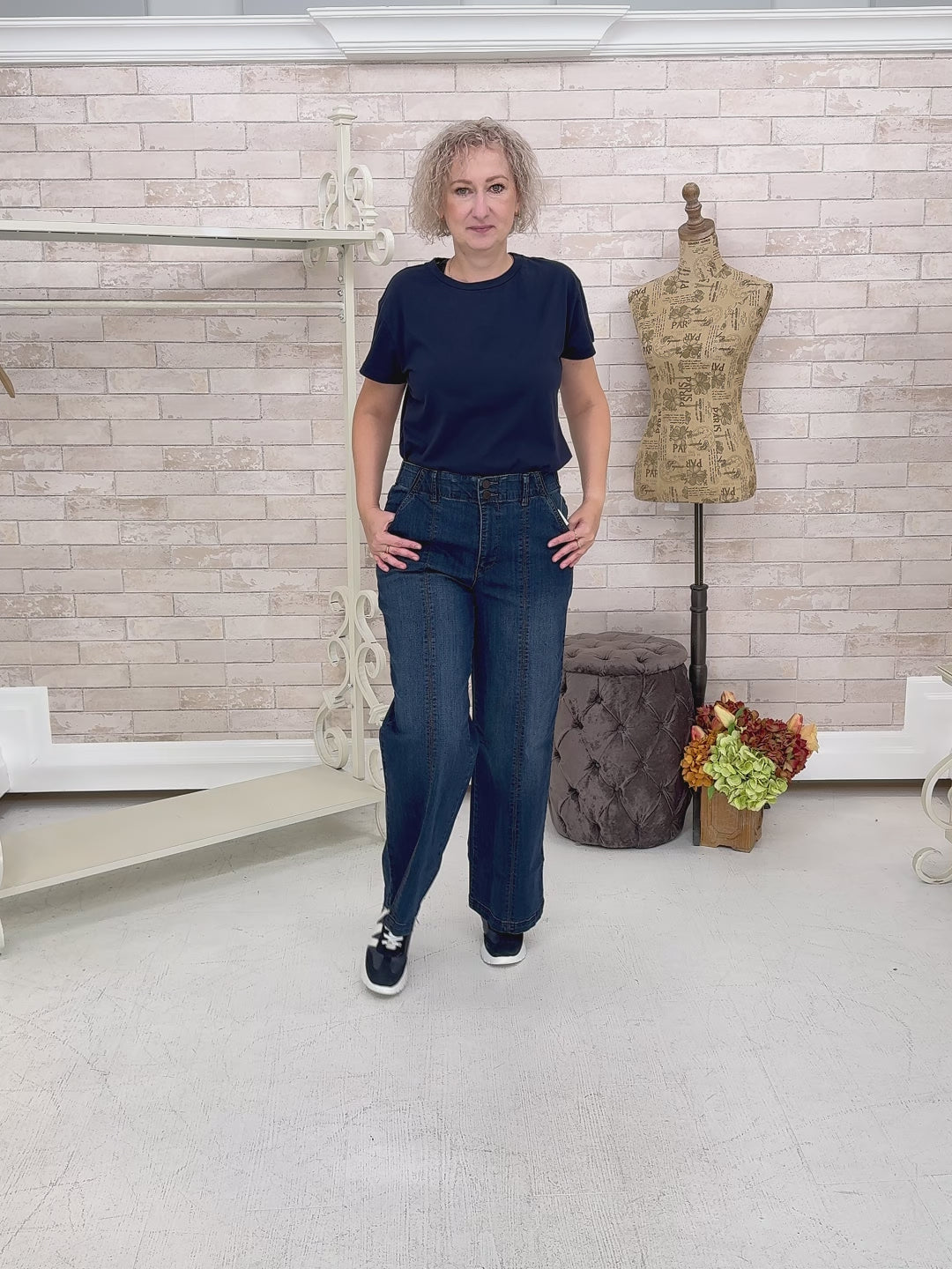 Wit & Wisdom - Emma Skyrise Wide Leg Jeans