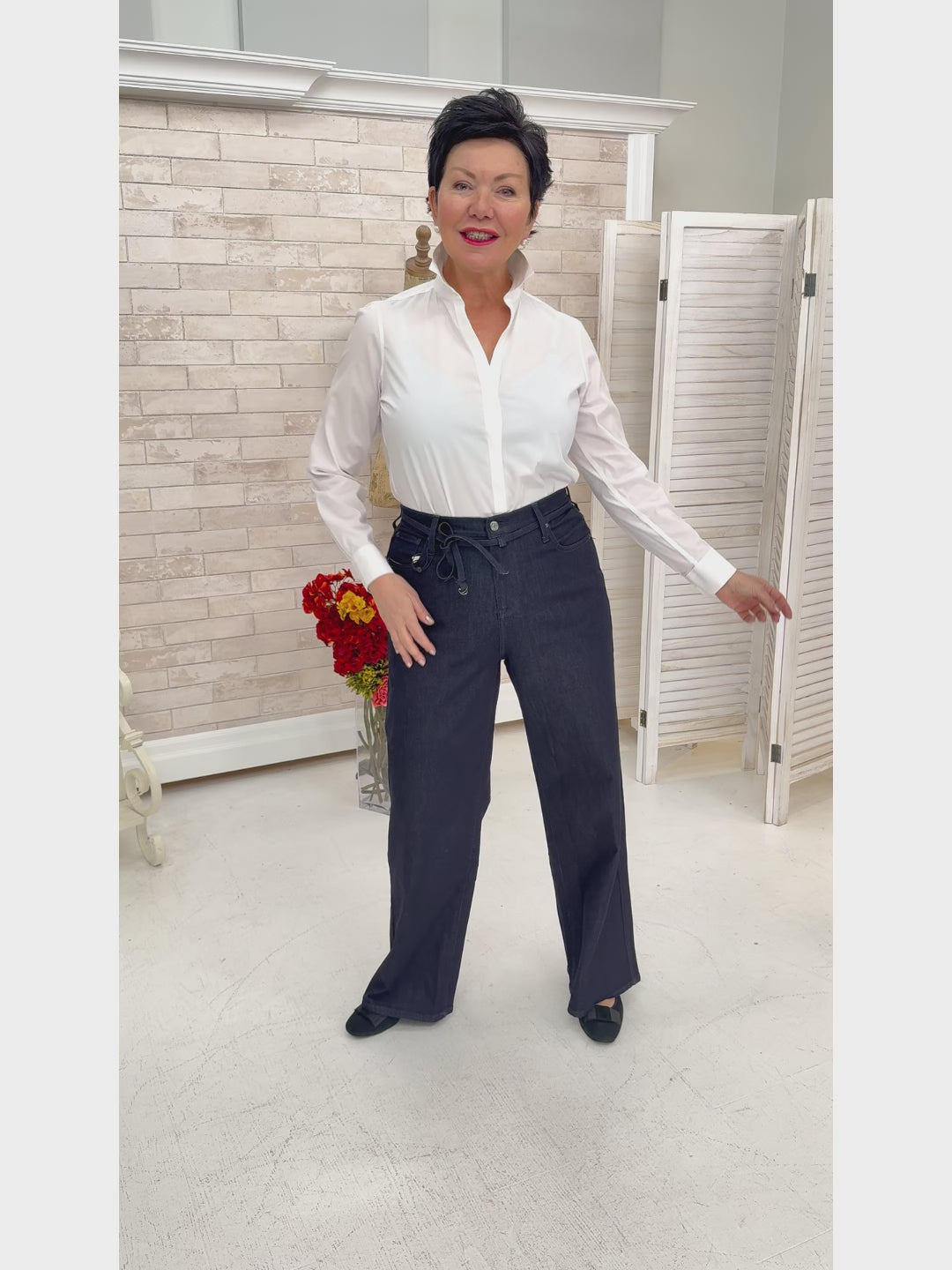 Yoga Jeans - Lily Wide Leg Jeans - Abel