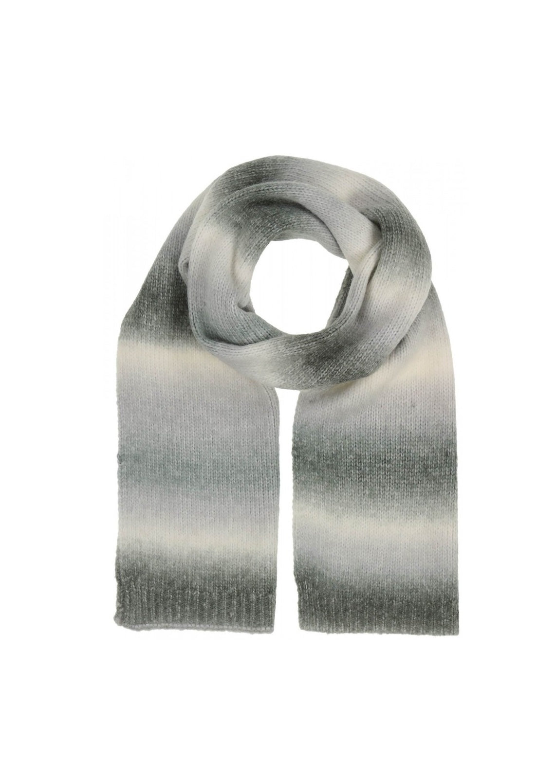 V Fraas - Knit Color Gradient Wool Blend Scarf - SALE
