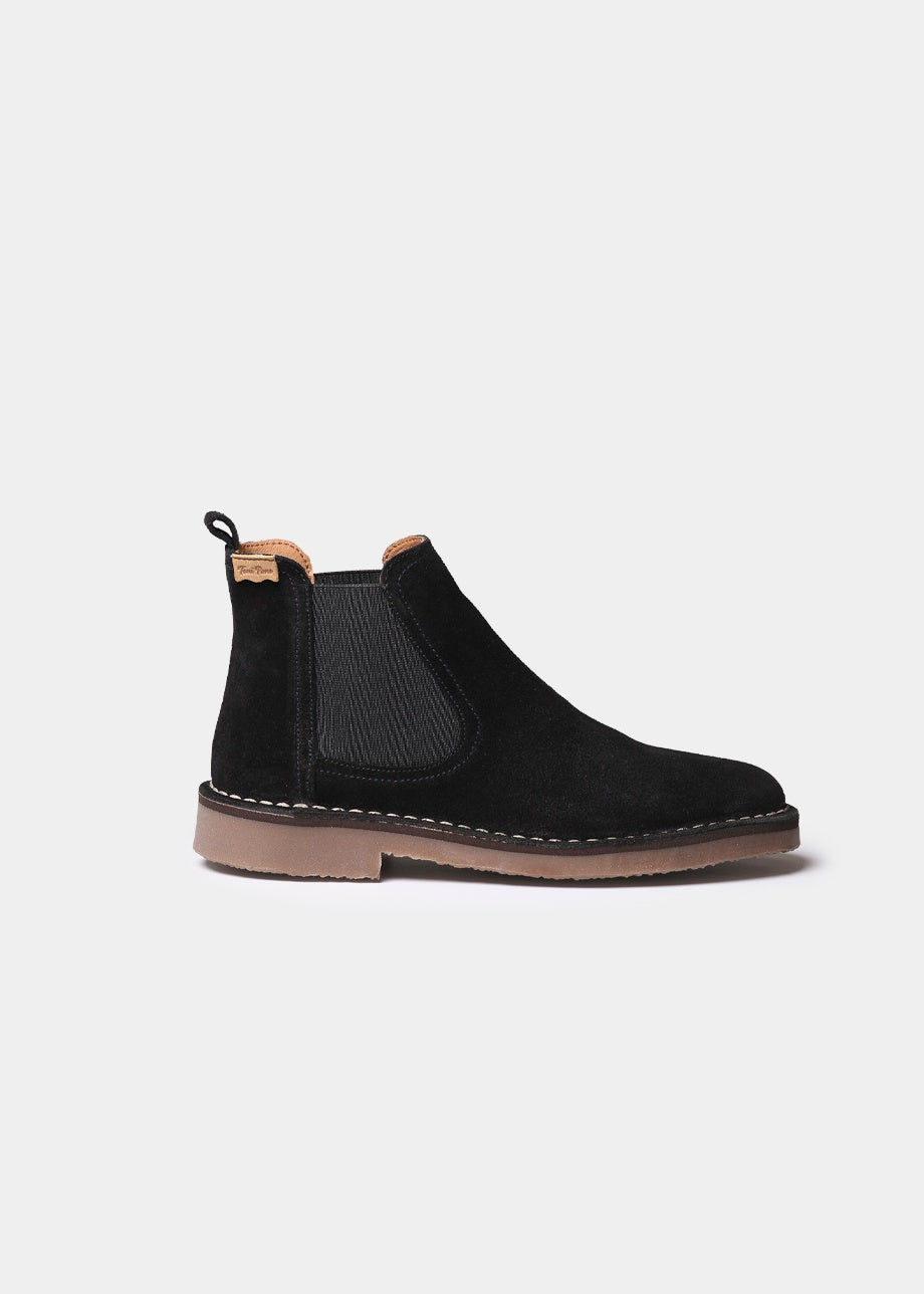 Toni Pons - Suede Ankle Boots with Elastic Side Panels