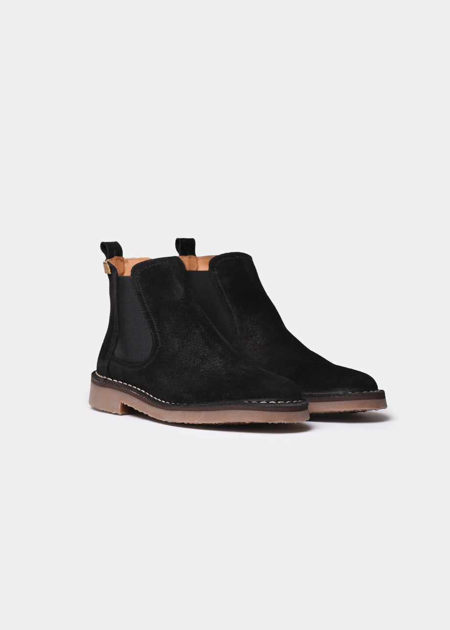 Toni Pons - Suede Ankle Boots with Elastic Side Panels
