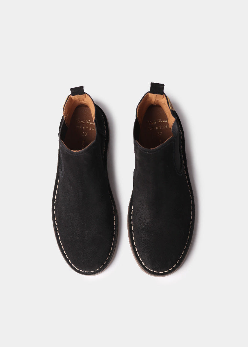 Toni Pons - Suede Ankle Boots with Elastic Side Panels