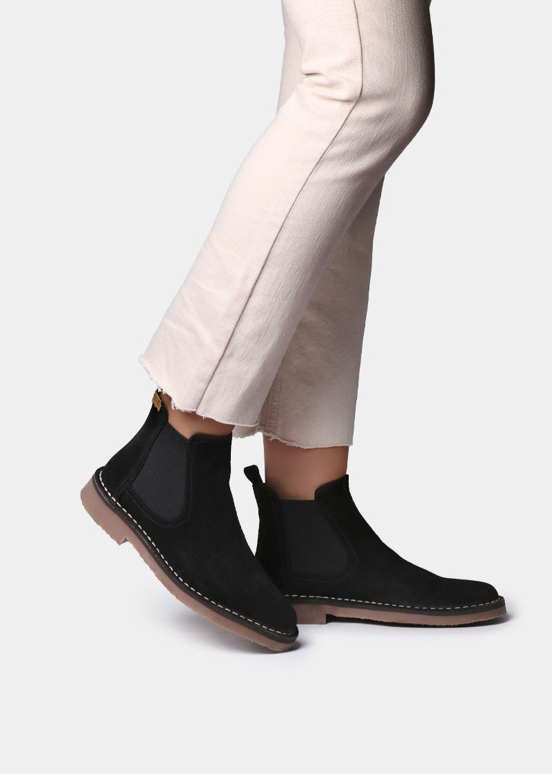Toni Pons - Suede Ankle Boots with Elastic Side Panels