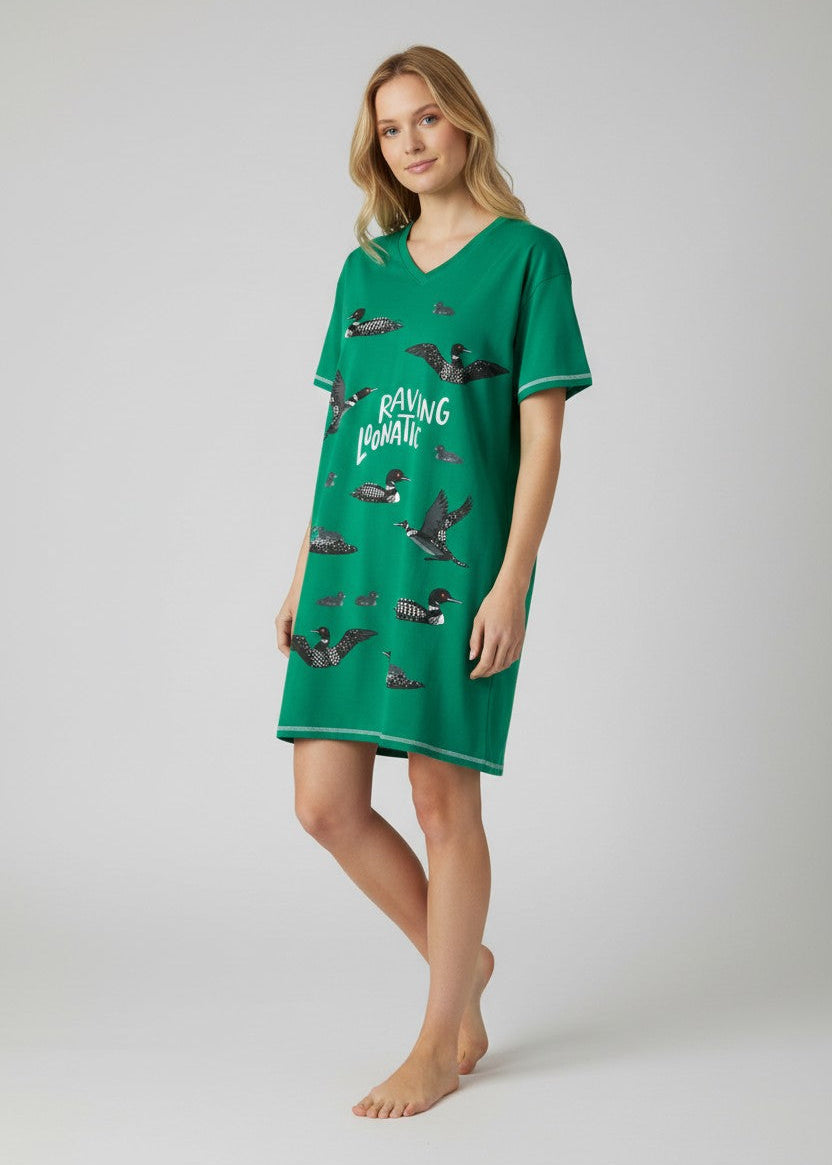 Little Blue House - Raving Loonatic Sleepshirt