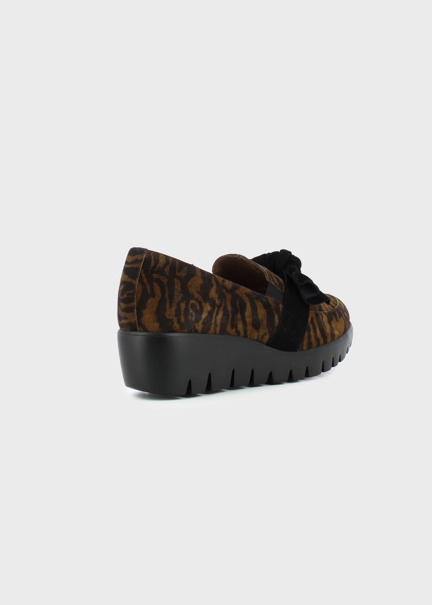 Wonders - Zebra Bow Loafer
