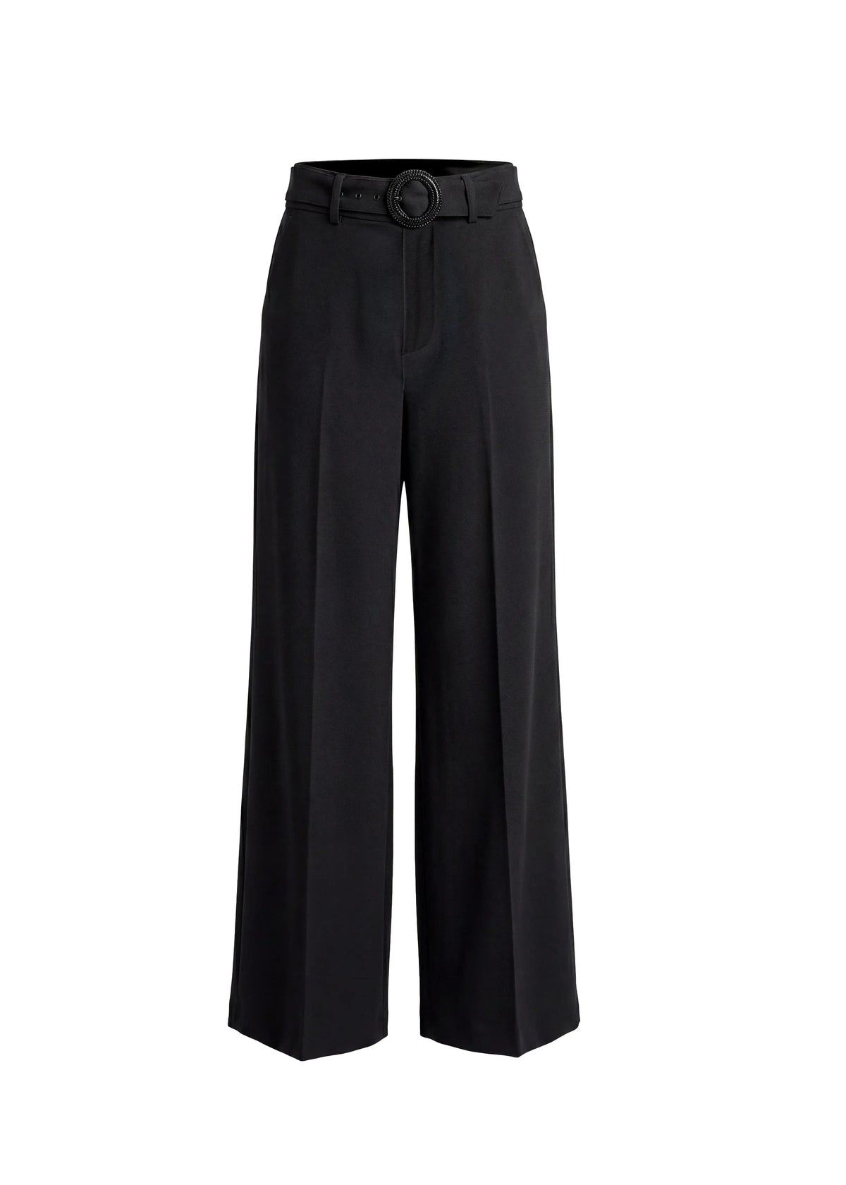 Liverpool - High Rise Belted Wide Leg Trouser