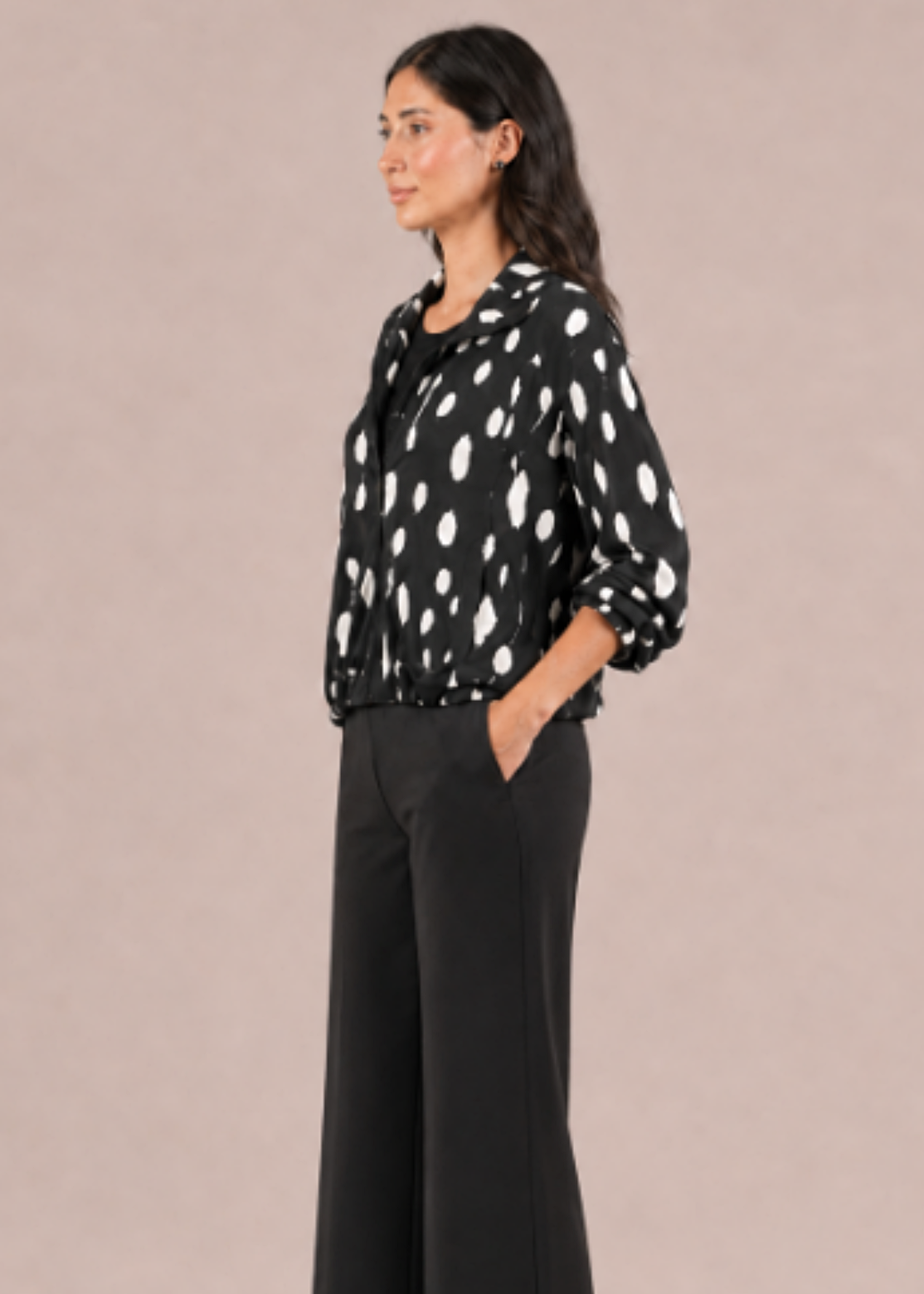Sympli - Belleza Zip Jacket Print
