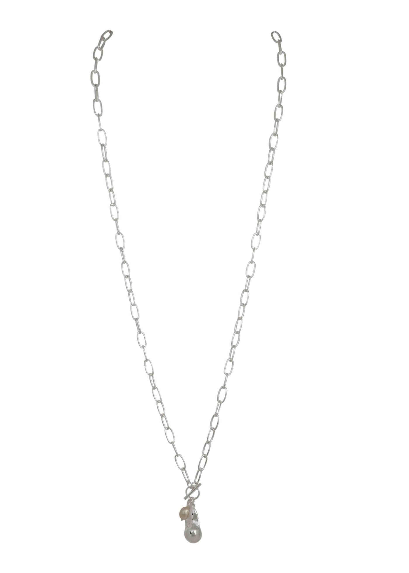 Merx - Freshwater Pearl Bead Pendant Necklace