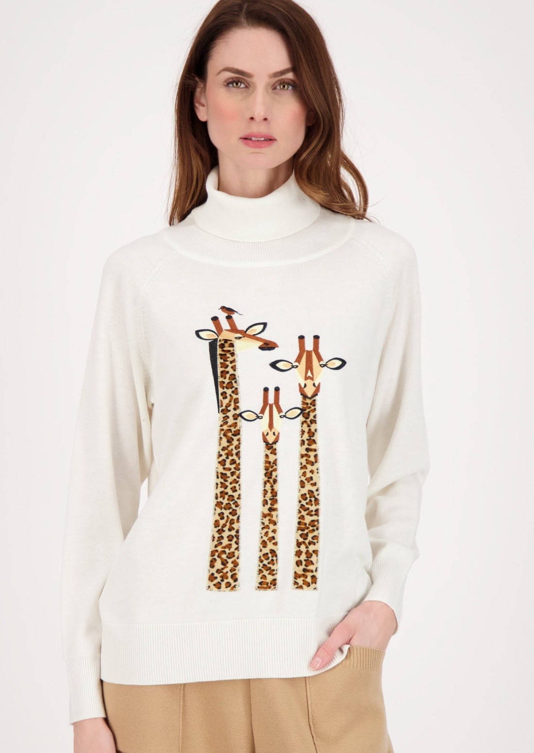 Spanner - Giraffe Trio Turtleneck Sweater