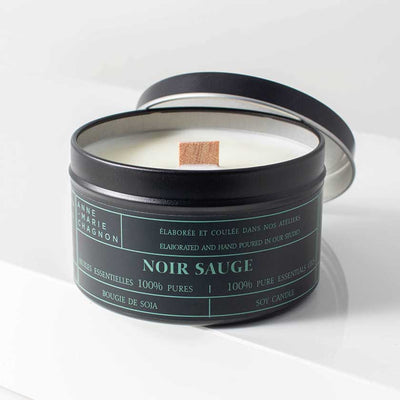583300 Anne-Marie Chagnon Noir Sauge Candles  Unique