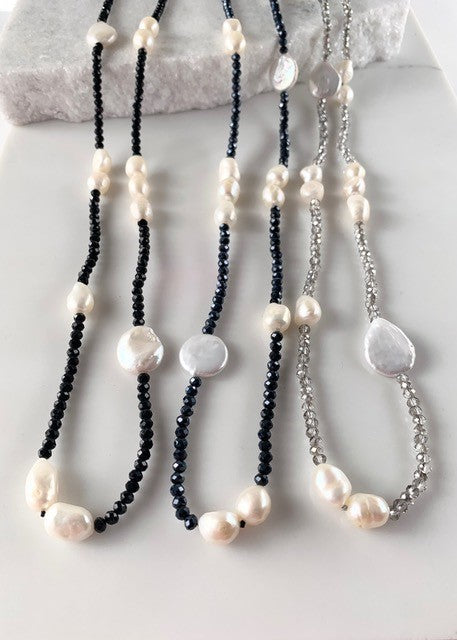 WANTED - COLLIER CHAÎNE PERLES CHERLY