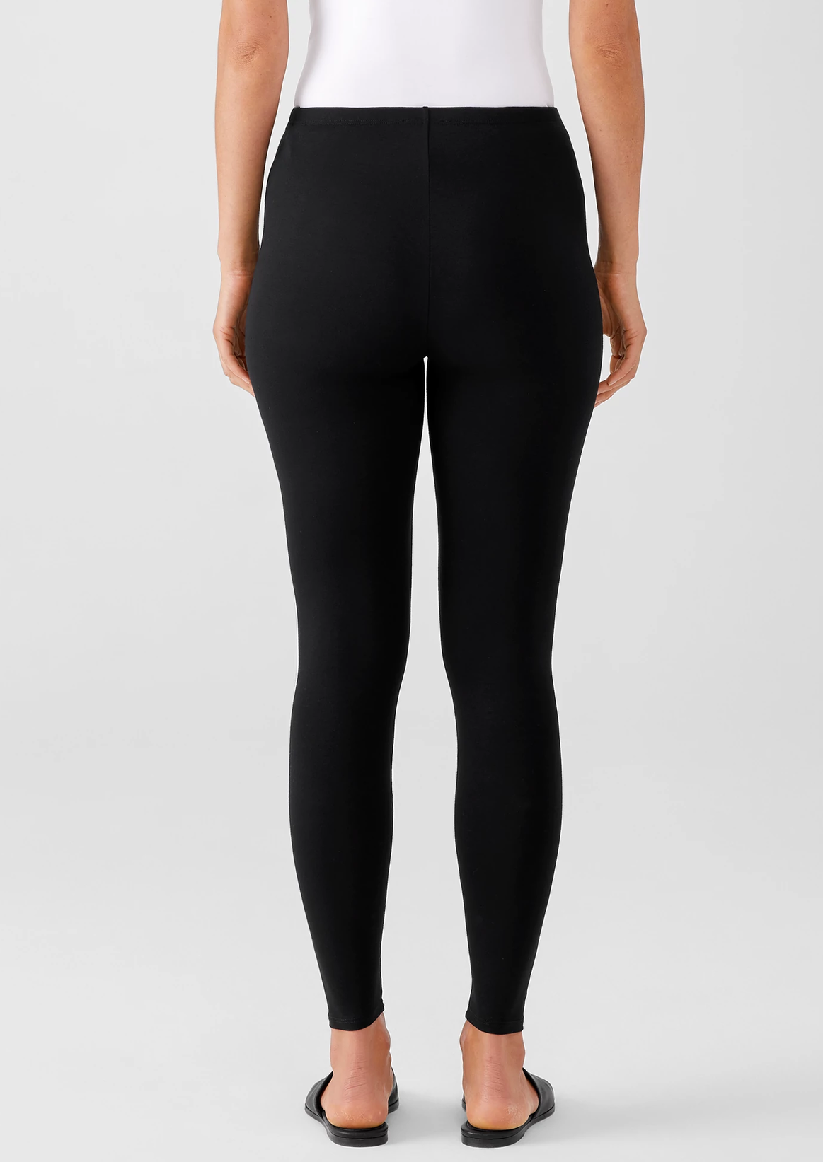 Eileen fisher online stretch denim leggings